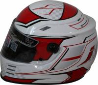 G-Force Racing Gear - G-Force Rookie Graphic Helmet - Red Graphic - Image 7