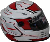 G-Force Racing Gear - G-Force Rookie Graphic Helmet - Red Graphic - Image 8