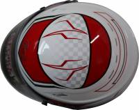 G-Force Racing Gear - G-Force Rookie Graphic Helmet - Red Graphic - Image 9