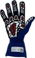 G-Force Racing Gear - G-Force G-Limit RS Racing Glove - Blue - Child Medium - Image 4