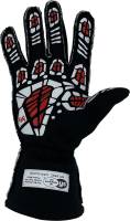 G-Force Racing Gear - G-Force G-Limit RS Racing Glove - Black - Small - Image 4