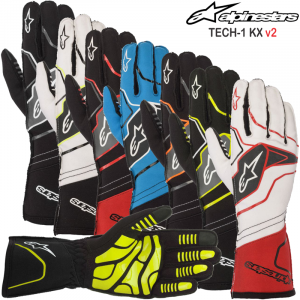 Karting Gear - Karting Gloves - Alpinestars Tech 1-KX v2 Karting Glove - $84.95