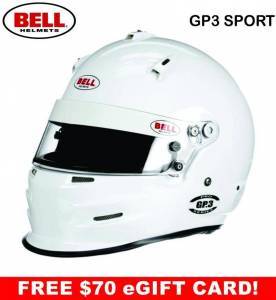 Helmets and Accessories - Shop All Full Face Helmets - Bell GP3 Sport Helmets - Snell SA2020 - $699.95