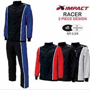 Racing Suits - Shop Multi-Layer SFI-5 Suits - Impact Racer 2-Piece Suits