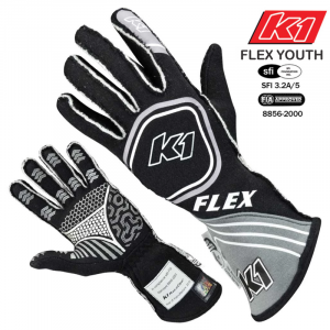 Racing Gloves - Shop All Auto Racing Gloves - K1 RaceGear Flex Youth Gloves - $89.99