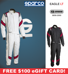 Racing Suits - Shop FIA Approved Suits - Sparco Eagle LT Suits - FIA - $999