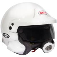 Bell Helmets - Bell Mag-10 Rally Pro Helmet - White - 6-3/4 (54) - Image 2