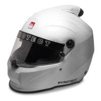 Shop All Full Face Helmets - Pyrotect ProSport Duckbill Top Forced Air Helmets - SA2020 - $389 - Pyrotect - Pyrotect ProSport Duckbill Top Forced Air Helmet - SA2020 - Silver - Medium