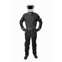 Shop Multi-Layer SFI-5 Suits - Pyrotect Sportsman Deluxe - SALE $359.1 - Pyrotect - Pyrotect Sportsman Deluxe 2 Layer SFI-5 Nomex Suit - Black - 4X-Large