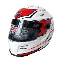 G-Force Helmets - G-Force Revo Graphics Helmet - Red - SALE $386.1 - G-Force Racing Gear - G-Force Revo Graphics Helmet - 2X-Large - Red