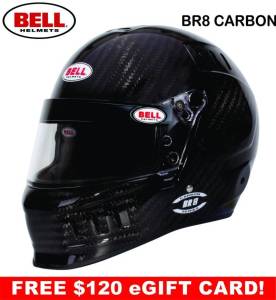 Helmets & Accessories - Shop All Full Face Helmets - Bell BR8 Carbon Helmets - Snell SA2020 - $1299.95