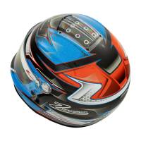 Zamp - Zamp RZ-42Y Youth Graphic Snell CMR2016 Helmet - Orange/Blue - 54cm - Image 3