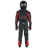 K1 RaceGear - K1 RaceGear Precision II YOUTH Fire Suit - Black/Red - 2X-Small - Image 2