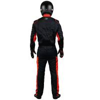 K1 RaceGear - K1 RaceGear K1 Aero Suit  - Black/Red - Medium / Euro 52 - Image 2