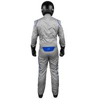 K1 RaceGear - K1 RaceGear GT2 Suit - Grey/Blue - 2X-Large / Euro 64 - Image 2