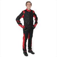 Simpson Flex Suit - Black/Red - 2X-Large