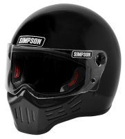 Simpson M30 Helmet - Gloss Black - X-Small
