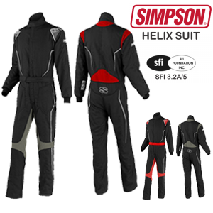 Racing Suits - Shop Multi-Layer SFI-5 Suits - Simpson Helix Suits - $616.95