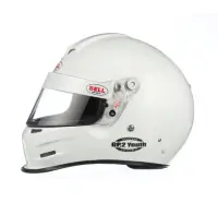 Bell Helmets - Bell GP.2 Youth Helmet - White - 3XS (52-53) SFI24.1 - Image 3