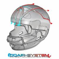 Zamp - Zamp RZ-88O Matte Carbon Helmet - X-Small - Image 4