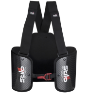 Safety Equipment - Stilo - Stilo Carbon Curva Rib Protector - Small