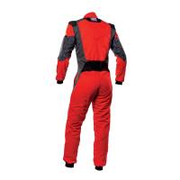 OMP Racing - OMP Tecnica Hybrid Suit - Black/Red - Euro Size 52 - Image 2
