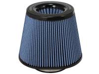 aFe Power Pro Dry S Air Filter Element - Conical - 10 x 7" Oval Base - 5-1/2" Top Diameter - 8" Tall - 5" Flange - Synthetic