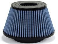 aFe Power Magnum FLOW Pro 5R Air Filter Element - 7 x 10" Base - 6-3/4 x 5-1/2" Top - 5-3/4" Tall - 5-1/2" Flange - Reusable Cotton - Blue - Universal