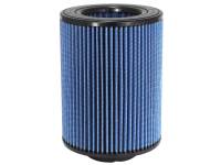 aFe Power Magnum FLOW Pro 5R Air Filter Element - 8-1/2" Base - 8-1/2" Top - 11" Tall - 4" Flange - Reusable Cotton - Blue - Universal