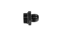 Aeromotive Adapter Fitting - 12 AN Male to 16 AN Male O-Ring - Aluminum - Black