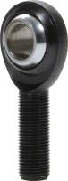 Allstar Performance Pro Series Rod End - 1/2" Bore - 1/2-20" Left Hand Male Thread - PTFE Lined - Chromoly - Black Oxide - (Set of 10)