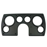 Auto Meter Direct-Fit Dash Panel - Four 2-1/16" Holes - Two 3-3/8" Holes - Plastic - Black