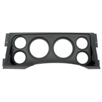 Auto Meter Direct-Fit Dash Panel - Four 2-1/16" Holes - Two 3-3/8" Holes - Plastic - Black - No Vents