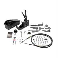 Drivetrain Components Sale - Transmission Shifters Happy Holley Days Sale - B&M - B&M Pro Stick Shifter - Automatic - Floor Mount - Forward/Reverse Pattern - 5 Ft. . Cable - Hardware Included - Cover Included - Universal