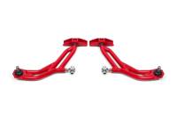 Suspension Components - Front Suspension Components - BMR Suspension - BMR Suspension Control Arm - Lower - Screw-In Rod Ends - Ball Joints/Bushings Included - Steel - Red Powder Coat