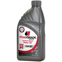 PennGrade Synthetic Blend Motor Oil - 5W30 - Semi-Synthetic - 1 qt Bottle