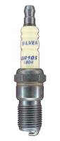Brisk Silver Racing Spark Plug - 14 mm Thread - 18 mm R - Heat Range 10 - Tapered Seat - Resistor