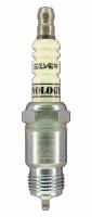 Brisk Silver Racing Spark Plug - 14 mm Thread - 12.7 mm R - Heat Range 14 - Tapered Seat - Resistor