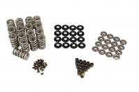 Camshafts and Valvetrain - Valve Spring and Retainer Kits - Comp Cams - Comp Cams Dual Valve Spring Kit - 427 lb/in Rate - 1.150" Coil Bind - 1.301" OD - Steel Retainer - Viton Seal - Steel Seat