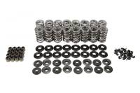 Camshafts and Valvetrain - Valve Spring and Retainer Kits - Comp Cams - Comp Cams Dual Valve Spring Kit - 400 lb/in Rate - 1.070" Coil Bind - 1.320" OD - Chromoly Retainer - Viton Seal - Steel Seat