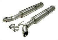 Corsa Sport Exhaust System - Cat-Back - 3" Diameter - Dual Side Exit - 3" Polished Tips - Stainless - 8.3 L
