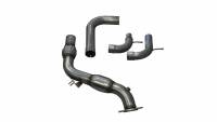 Exhaust - Corsa Performance - Corsa Down Pipe - Stainless - Ford Ecoboost Series
