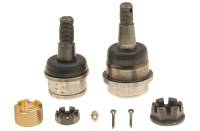 Dana - Spicer Front Ball Joints - Upper and Lower - Press-In - Hardware Included - Steel - Dana 30/44