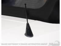 Mobile Electronics - Antennas and Components - Drake Muscle Cars - Drake Muscle Cars Antenna - Aluminum - Black