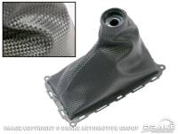 Shifters and Components - Shifter Boots - Drake Muscle Cars - Drake Muscle Cars Shifter Boot - Vinyl - Carbon Fiber Look