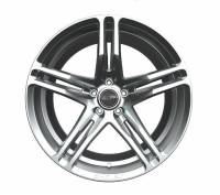 Carroll Shelby Wheels - Carroll Shelby CS14 Wheel - 20 x 11" - 7.970" Backspacing - 5 x 4-1/2" Bolt Pattern - Aluminum - Silver Paint
