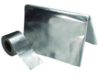 Design Engineering Reflect-A-Cool Heat Shield - Motorcycle Gas Tank - 24" Long - 24" Wide - Adhesive - Silver