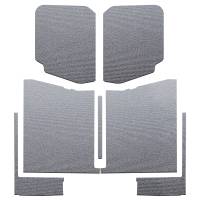 Design Engineering Headliner Sound Barrier Kit - Sound Deadening Headliner - Pre-Cut - Self Adhesive Backing - Gray - 4 Door