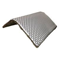 DEI Form-A-Shield Heat Barrier 21 x 48" Sheet Non Adhesive - Aluminized Insulated Matt - Silver