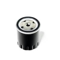 Fuel Filter - Canister Fuel Filters - DeatschWerks - DeatschWerks Fuel Filter - 5 Micron - Paper Element - Spin On - 14 mm x 1.5 Thread - O-Ring - Steel - Black Paint